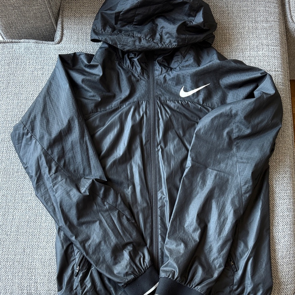 Nike Men's Windbreaker Jacket - Black - Size S